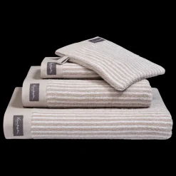 Bath & Living Vandyck Washcloth HOME Petit Ligne White (BAKC15101) set/6 pieces