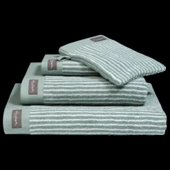 Bath & Living Vandyck Washcloth HOME Petit Ligne Pearl Blue (BAKC15101) set/6 pieces