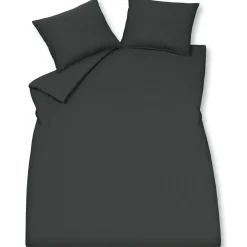 Bath & Living Vandyck WASHED COTTON duvet cover 240x220 cm, Off Black (cotton)