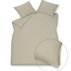 Bath & Living Vandyck WASHED COTTON duvet cover 240x220 cm Stone (cotton)