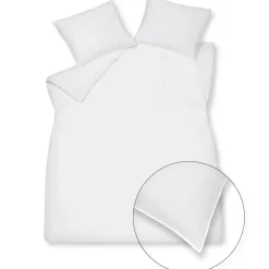 Kids Bath & Living Vandyck WASHED COTTON duvet cover 140x220 cm White (cotton)
