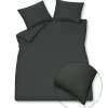 Bath & Living Vandyck WASHED COTTON pillowcase 60x70 cm, Off Black (cotton)