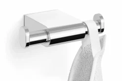 Bath & Living Zack ATORE double towel hook 40458 (polished stainless steel)