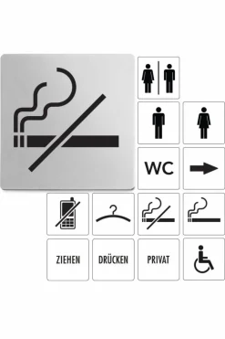 Bath & Living Zack INDICI pictogram no smoking 50719 (mat)