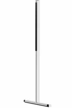 Bath & Living Zack JAZ floor wiper120 cm with suspension button 40328 ( stainless steel)