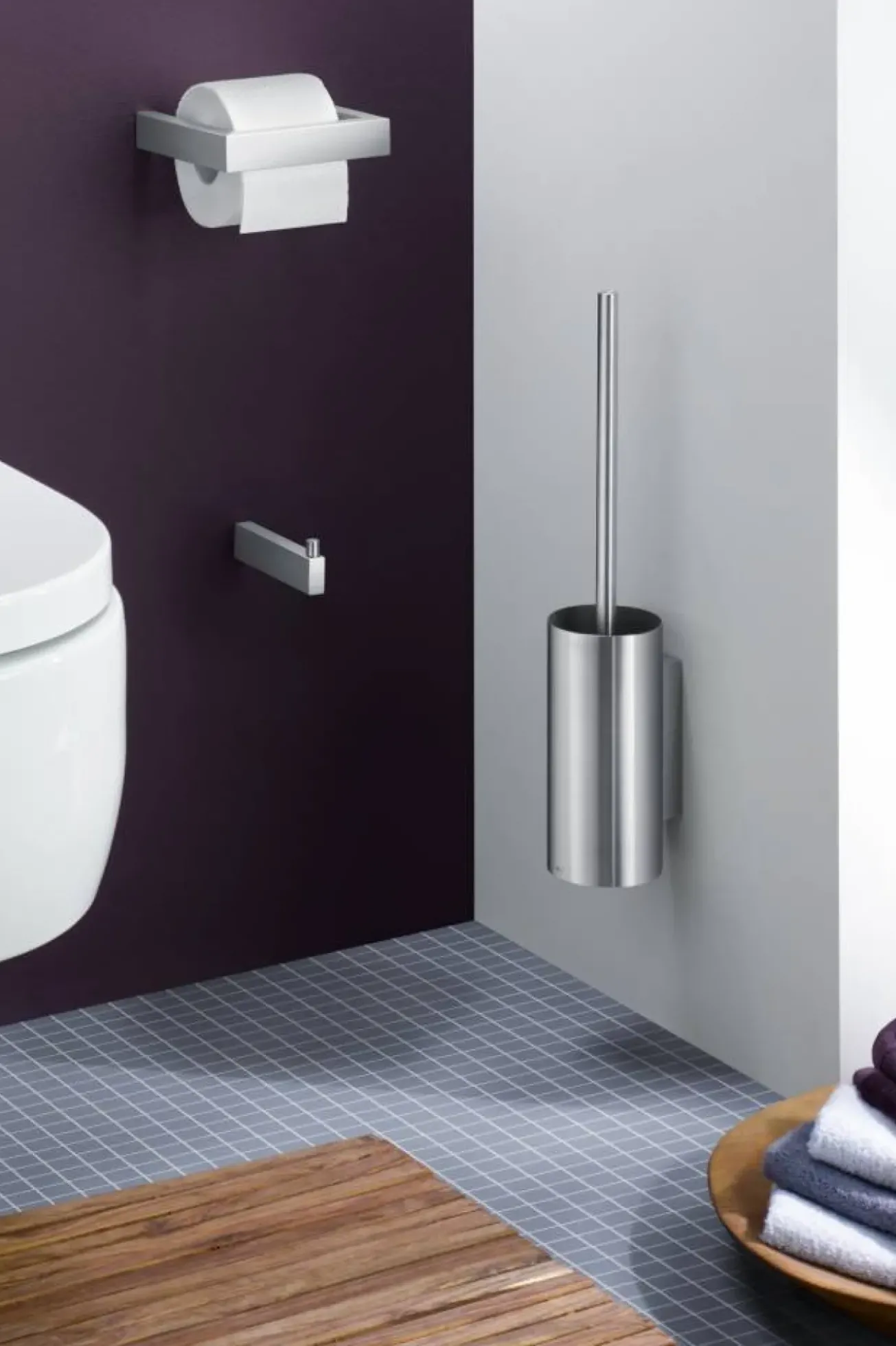 Bath & Living Zack LINEA toilet brush set 40381 (mat)