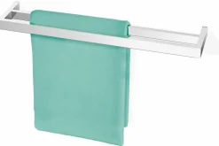 Bath & Living Zack LINEA towel rack 2 bars 40039