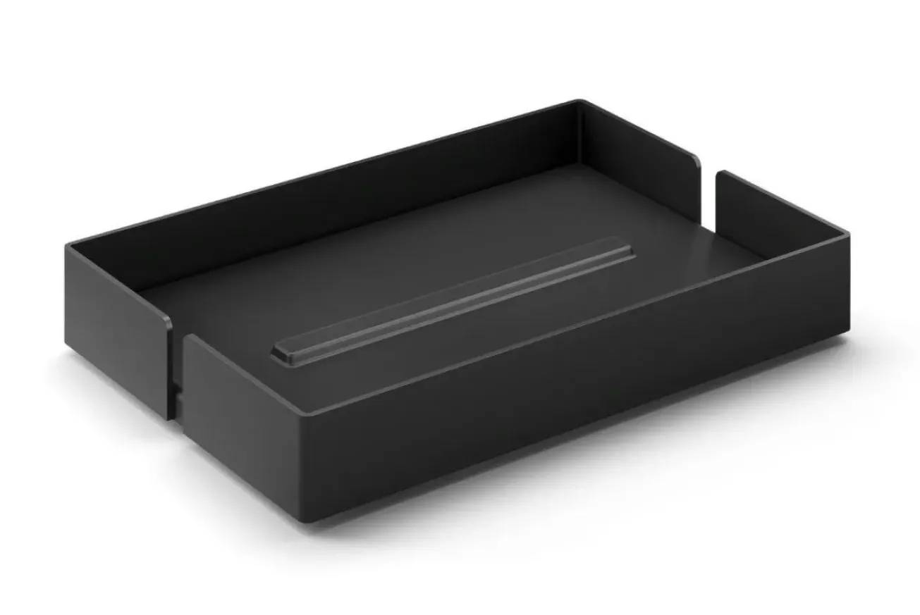 Bath & Living Zack POTES soap dish (powder-coated steel, )