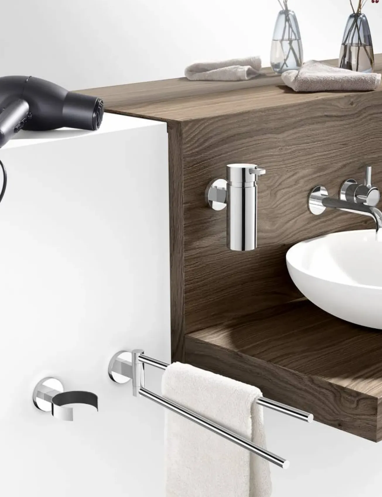 Bath & Living Zack SCALA hair dryer holder 40054