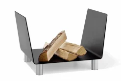 Bath & Living Zack ZALOS hearth firewood 50012 (black powder coated steel)